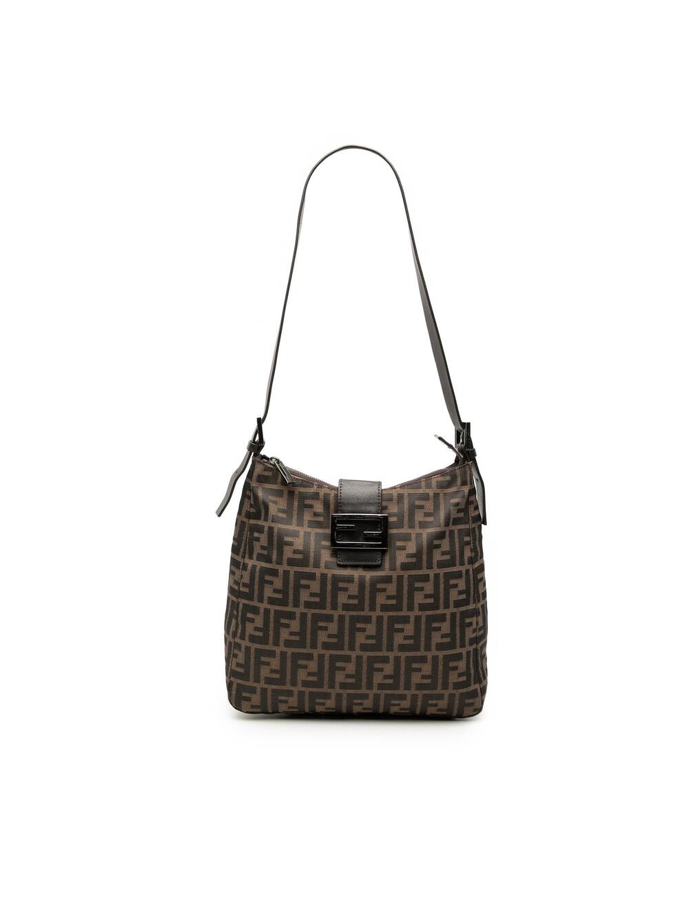 Fendi Vintage Shoulder Bag Zucca Canvas #287257F11B